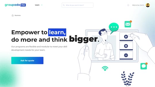 Landing Page Hero Section