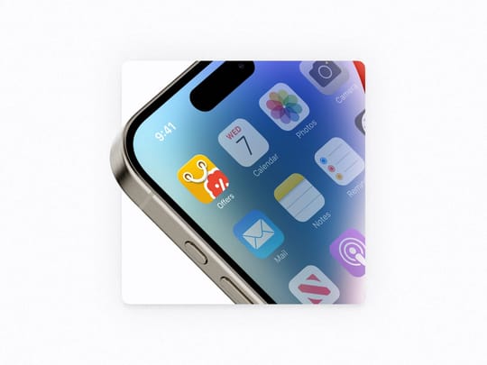 iOS App Icon for a Shopping App