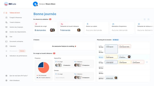 HR Tool for Small to Medium Companies — Admin Dashboard
